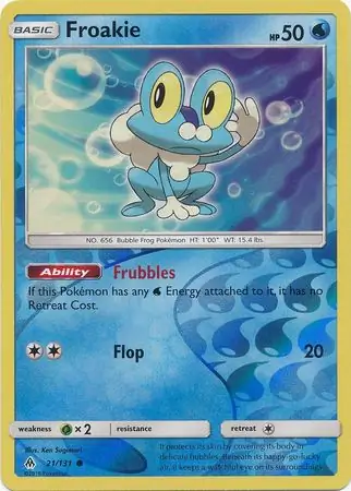 21/131 Froakie FLI Common Reverse Holo