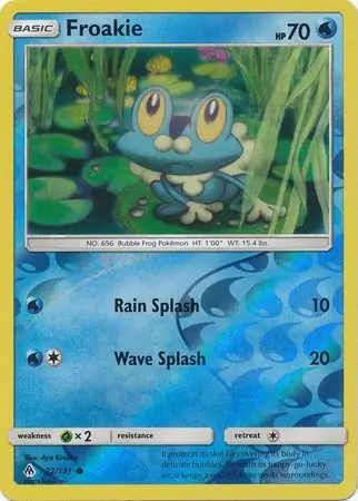 22/131 Froakie FLI Common Reverse Holo