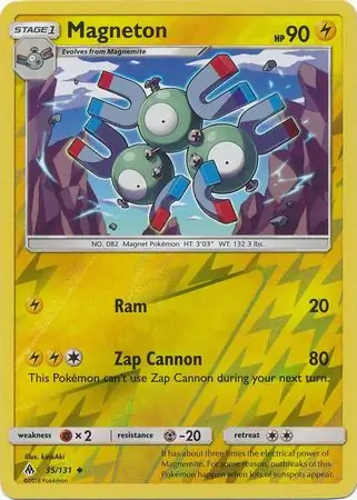35/131 Magneton FLI Uncommon Reverse Holo