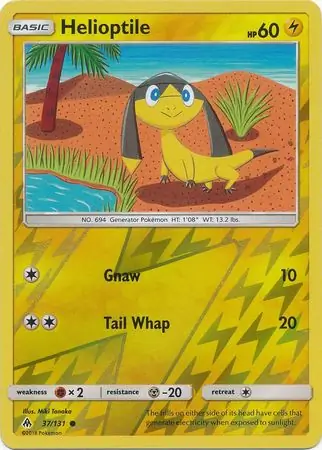 37/131 Helioptile FLI Common Reverse Holo