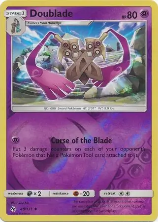 48/131 Doublade FLI Uncommon Reverse Holo
