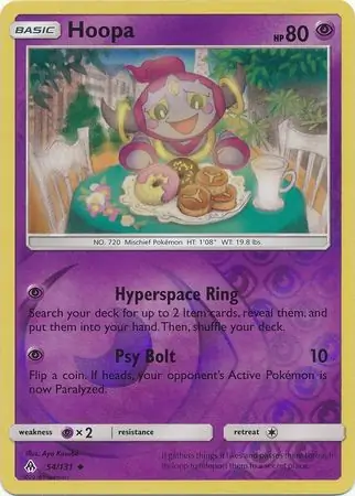54/131 Hoopa FLI Uncommon Reverse Holo