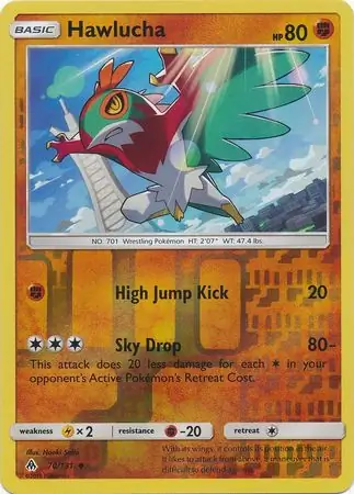 70/131 Hawlucha FLI Uncommon Reverse Holo