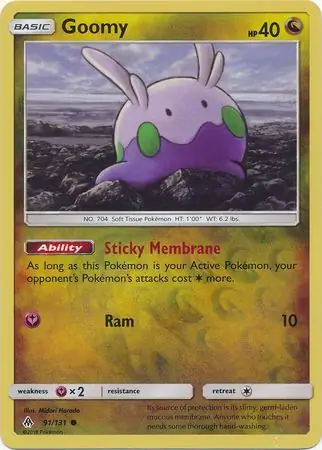 91/131 Goomy FLI Common Reverse Holo