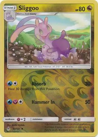 93/131 Sliggoo FLI Uncommon Reverse Holo