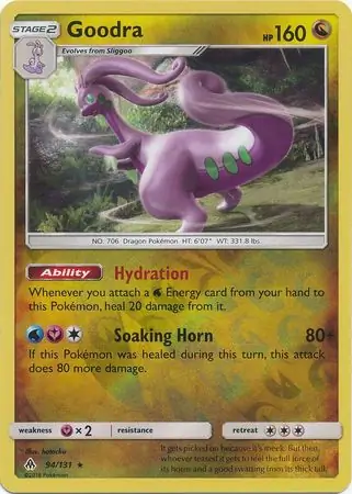 94/131 Goodra FLI Rare Holo Reverse Holo