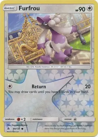 99/131 Furfrou FLI Common Reverse Holo