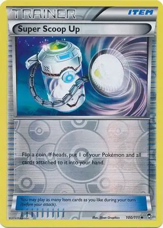 100/111 Super Scoop Up FFI Uncommon Reverse Holo