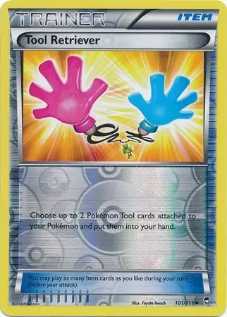 101/111 Tool Retriever FFI Uncommon Reverse Holo