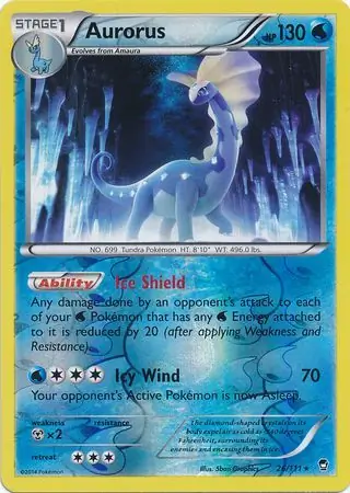 26/111 Aurorus FFI Rare Reverse Holo
