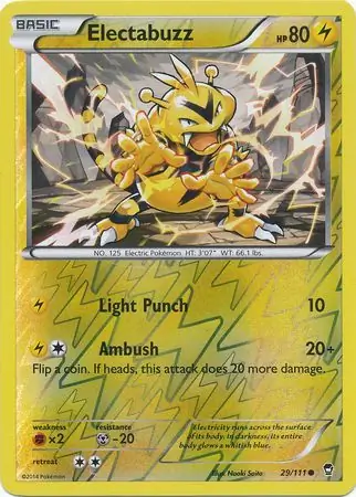 29/111 Electabuzz FFI Common Reverse Holo