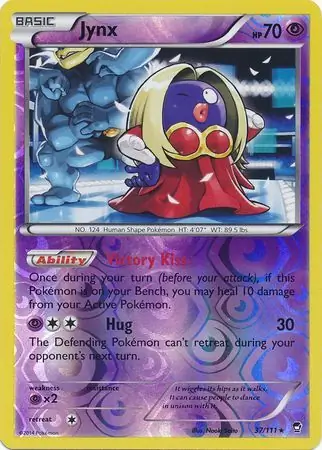 37/111 Jynx FFI Rare Reverse Holo