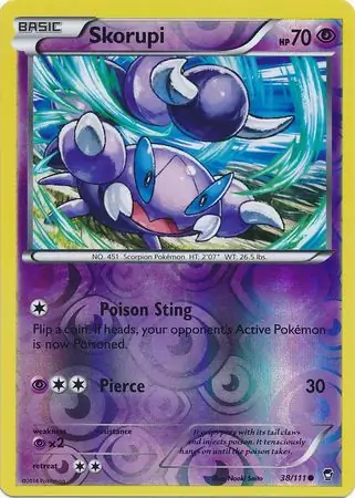 38/111 Skorupi FFI Common Reverse Holo