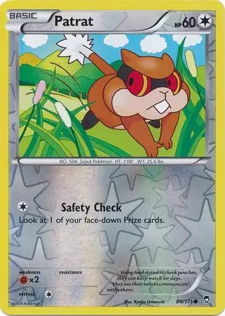 84/111 Patrat FFI Common Reverse Holo