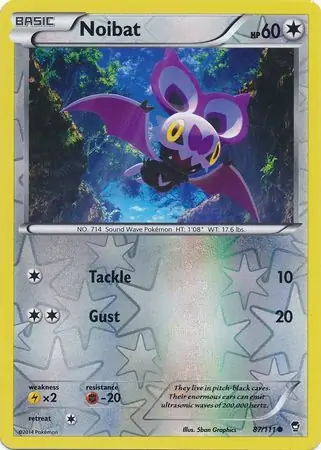 87/111 Noibat FFI Common Reverse Holo