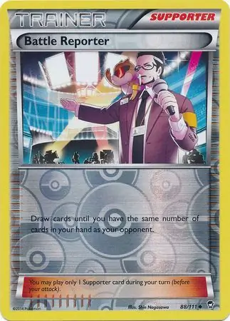 88/111 Battle Reporter FFI Uncommon Reverse Holo