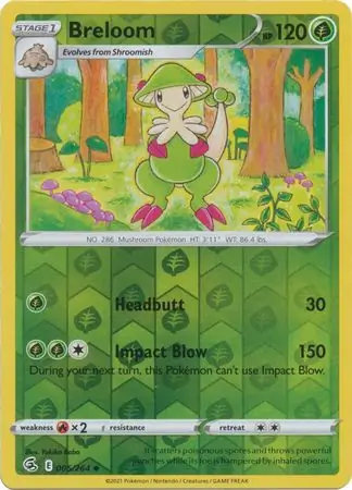 005/264 Breloom FST Uncommon Reverse Holo