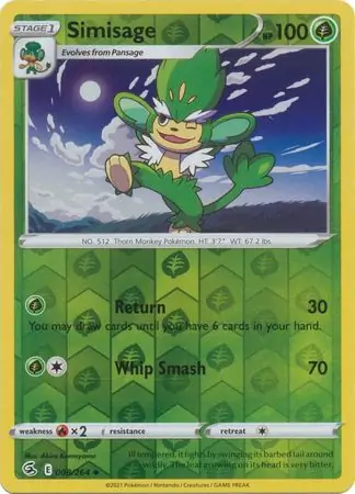 008/264 Simisage FST Uncommon Reverse Holo