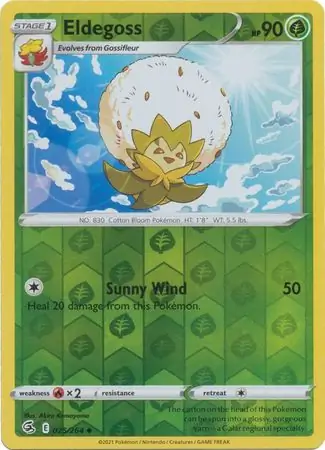 025/264 Eldegoss FST Uncommon Reverse Holo