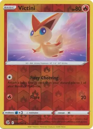 036/264 Victini FST Uncommon Reverse Holo