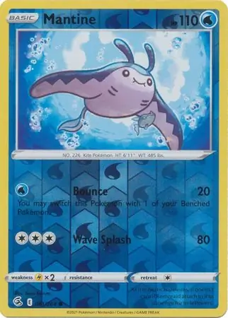 061/264 Mantine FST Common Reverse Holo