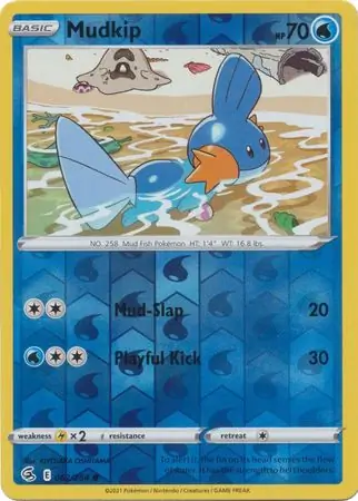 062/264 Mudkip FST Common Reverse Holo