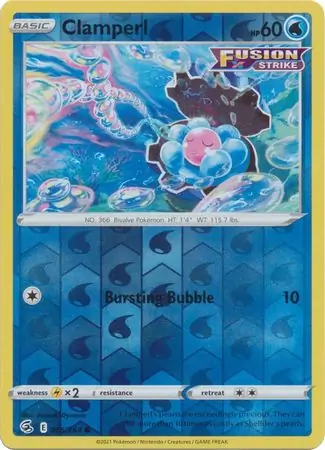 065/264 Clamperl FST Common Reverse Holo
