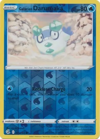 071/264 Galarian Darumaka FST Common Reverse Holo