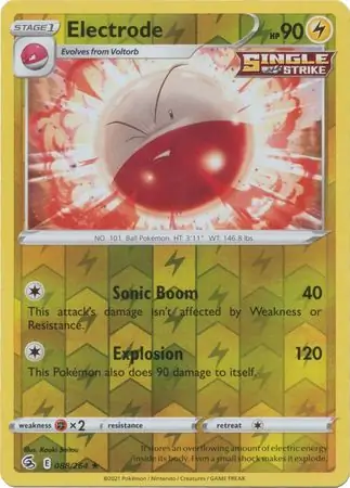 088/264 Electrode FST Rare Reverse Holo