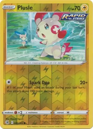 089/264 Plusle FST Common Reverse Holo