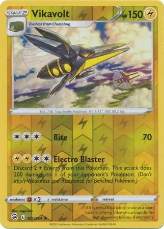 101/264 Vikavolt FST Rare Reverse Holo