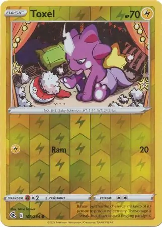 105/264 Toxel FST Common Reverse Holo
