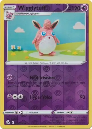 111/264 Wigglytuff FST Uncommon Reverse Holo