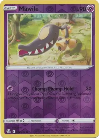 119/264 Mawile FST Common Reverse Holo