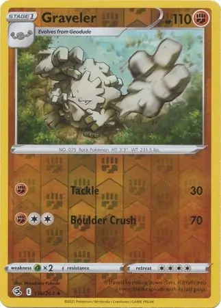 136/264 Graveler FST Uncommon Reverse Holo