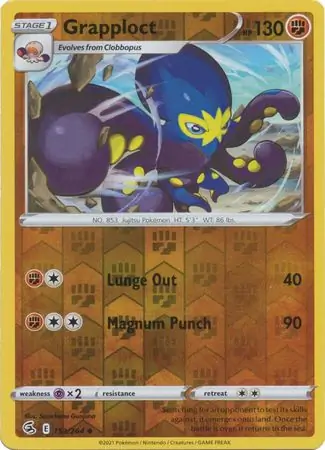 153/264 Grapploct FST Uncommon Reverse Holo