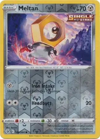 188/264 Meltan FST Common Reverse Holo