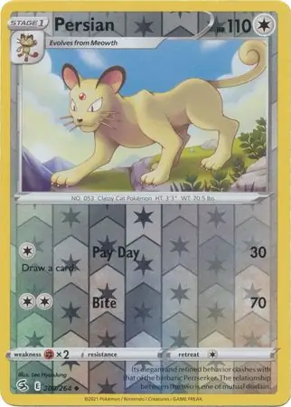 200/264 Persian FST Uncommon Reverse Holo
