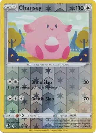 202/264 Chansey FST Common Reverse Holo
