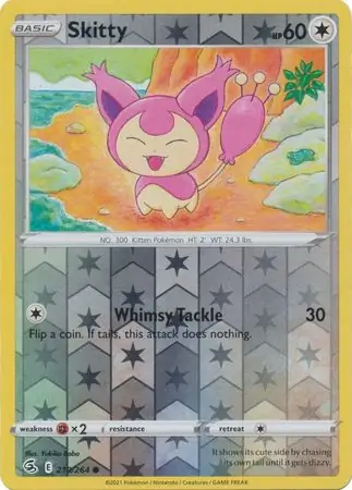 210/264 Skitty FST Common Reverse Holo