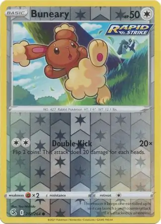212/264 Buneary FST Common Reverse Holo