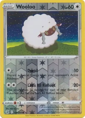 221/264 Wooloo FST Common Reverse Holo