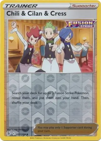 227/264 Chili & Cilan & Cress FST Uncommon Reverse Holo