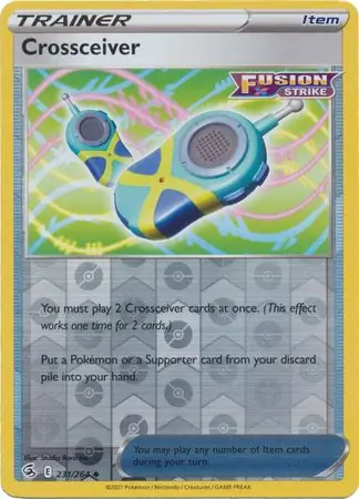 231/264 Crossceiver FST Uncommon Reverse Holo