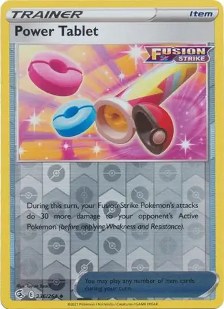 236/264 Power Tablet FST Uncommon Reverse Holo