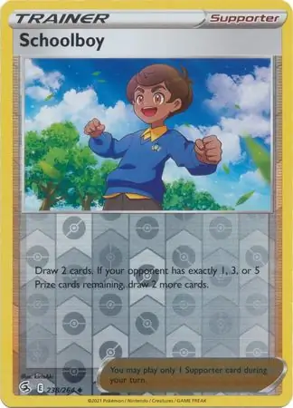 238/264 Schoolboy FST Uncommon Reverse Holo