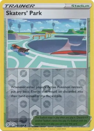242/264 Skaters' Park FST Uncommon Reverse Holo