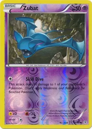 30/83 Zubat GEN Common Reverse Holo