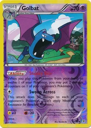 31/83 Golbat GEN Uncommon Reverse Holo