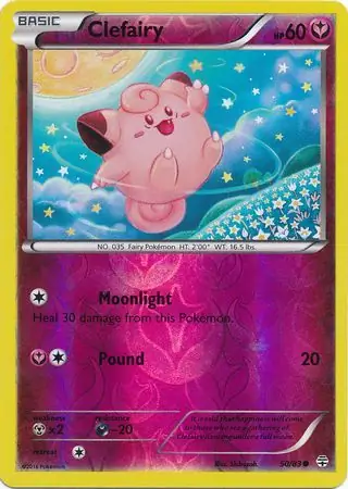50/83 Clefairy GEN Common Reverse Holo